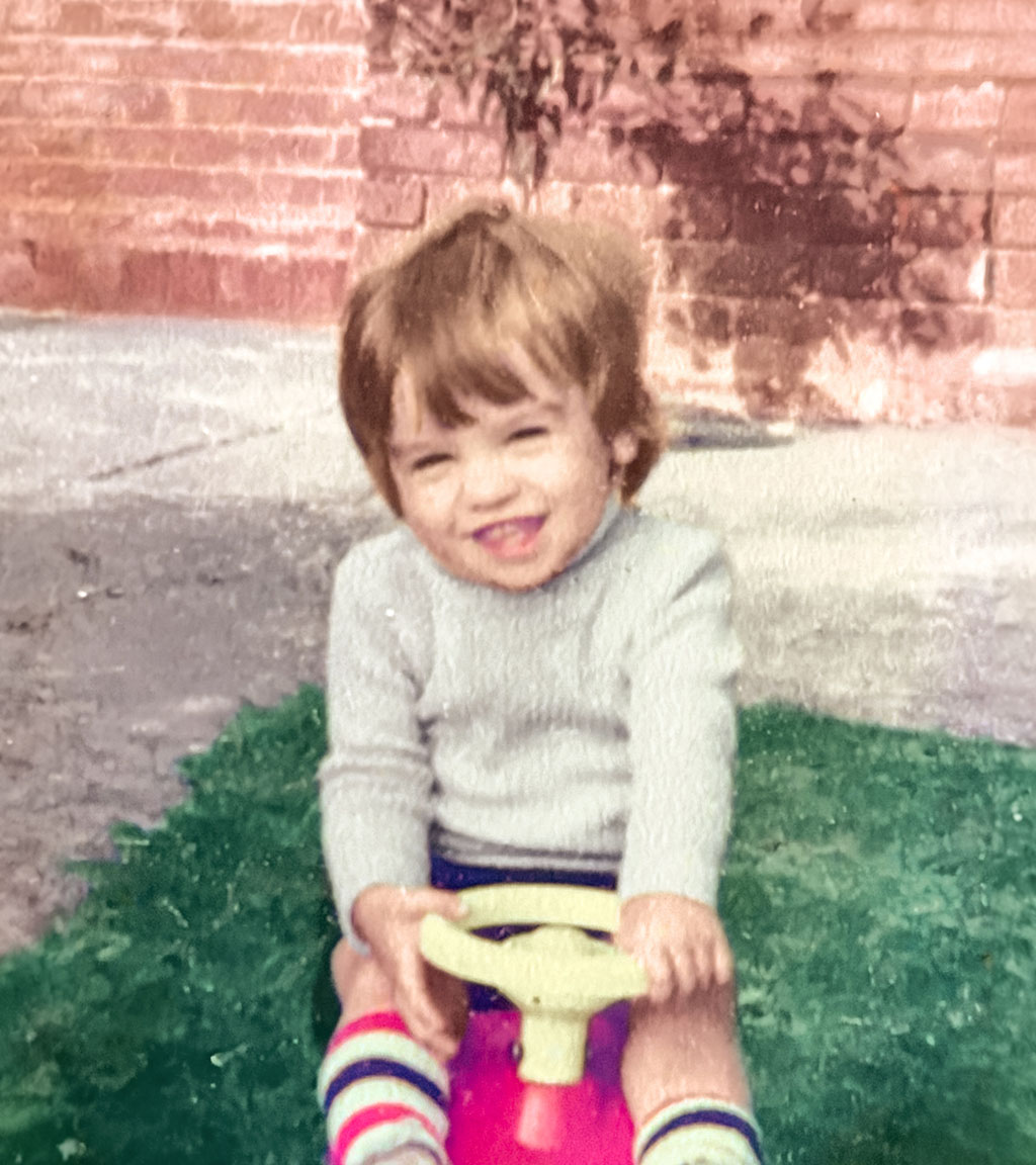Danny Barker as a youngster
