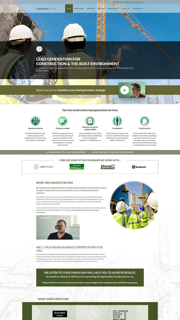 picture of the crannull website